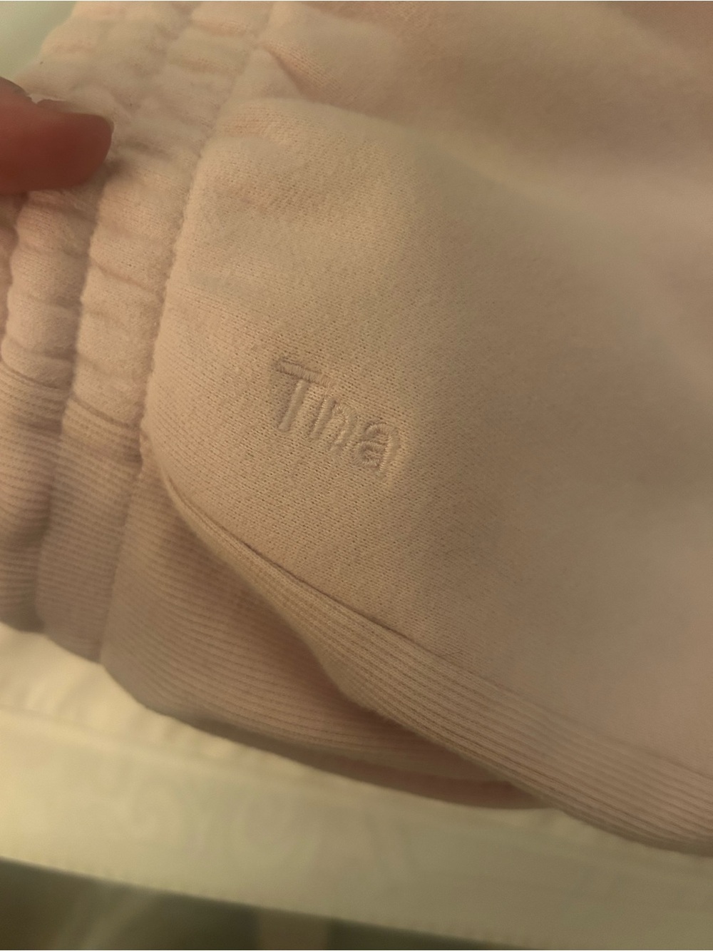 TNA Light Pink Sweatpants, XS - Picture 3 of 5